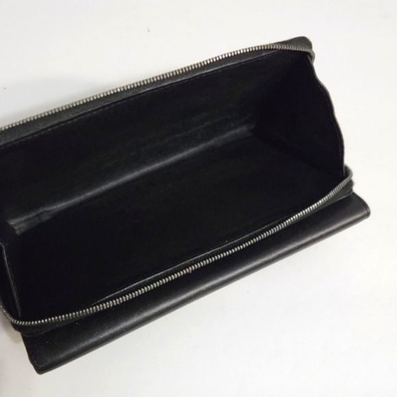Vintage Coach Legacy Trifold Black Leather Wallet - Picture 8 of 10